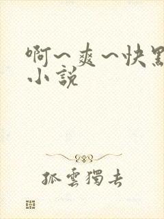 啊~爽~快点~小说