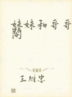 妹妹和哥哥笔趣阁