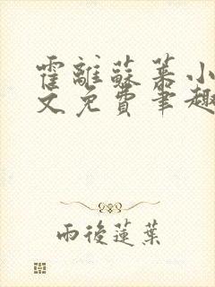 霍离苏莱小说全文免费笔趣阁封面