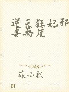 逆天狂妃邪王宠妻无度封面