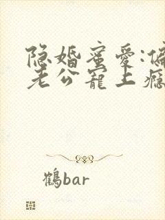 隐婚蜜爱:偏执老公宠上瘾电子书