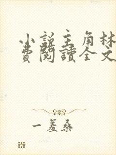 小说主角林峰免费阅读全文最新章节