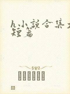 h小说合集大全短篇封面