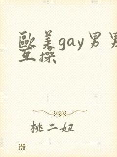 欧美gay男男互操封面