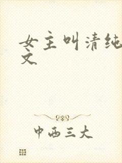 女主叫清纯的h文封面