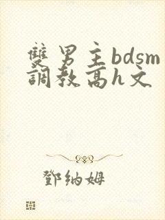 双男主bdsm调教高h文