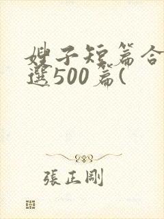 嫂子短篇合集精选500篇(