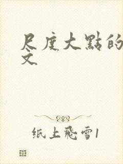 尺度大点的言情文