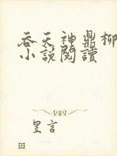 吞天神鼎柳无邪小说阅读封面