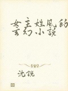 女主姓风的穿越玄幻小说