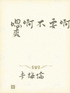 嗯啊不要啊啊好爽封面