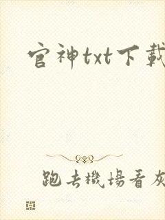 官神txt下载