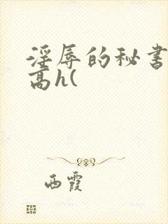 淫辱的秘书调教高h(