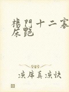 杨门十二寡妇肉床艳封面