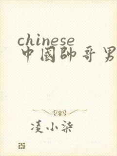 chinese中国帅哥男男gaygay网站