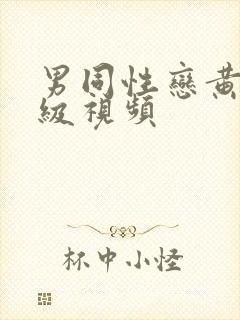 男同性恋黄色一级视频