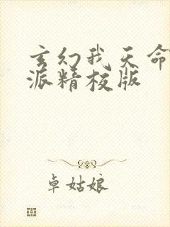 玄幻我天命大反派精校版封面