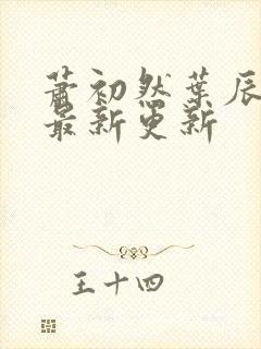 萧初然叶辰小说最新更新