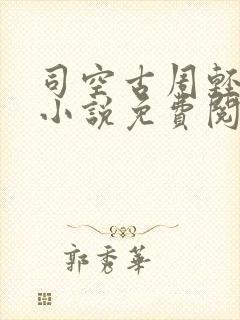 司空古周轻羽的小说免费阅读封面