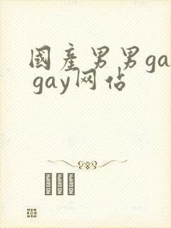 国产男男gay gay网站封面