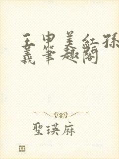 王申美红孙倩高义笔趣阁