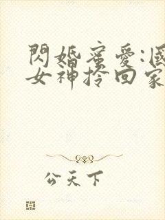 闪婚蜜爱:国民女神拎回家