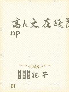 高h文在线阅读np