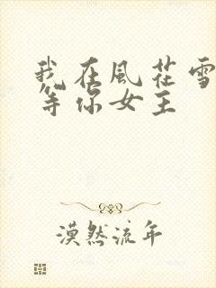 我在风花雪月里等你女主