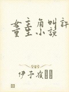 女主角叫许清欢重生小说