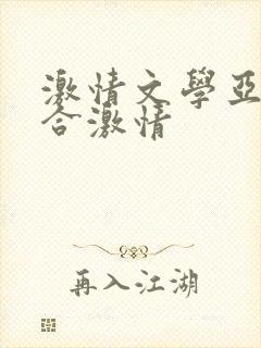 激情文学亚洲综合激情封面