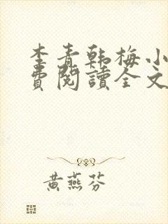 李青韩梅小说免费阅读全文最新章节封面