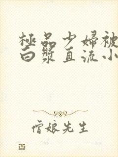 极品少妇被猛得白浆直流小说