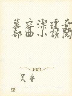 慕容洁琼奇缘四部曲小说阅读时间封面