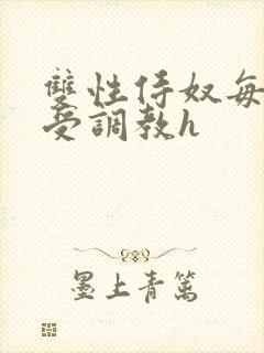 双性侍奴每日接受调教h