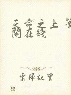 天命之上 笔趣阁在线