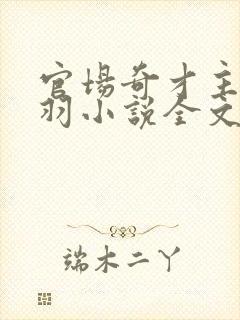 官场奇才主角陆羽小说全文免费阅读