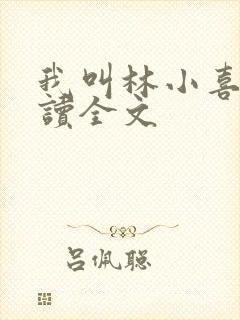 我叫林小喜全阅读全文