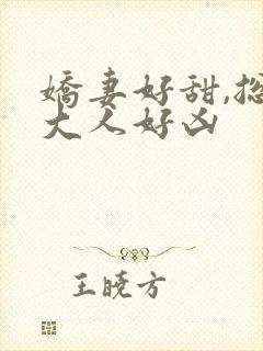 娇妻好甜,总裁大人好凶