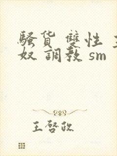 骚货 双性 主奴 调教 sm封面