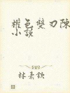 权色双刃陈凡的小说封面