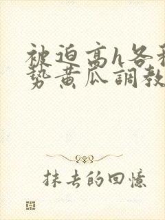 被迫高h各种姿势黄瓜调教男男