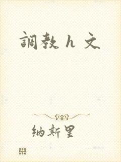 调教 h 文封面