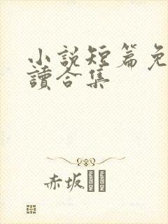 小说短篇免费阅读合集封面