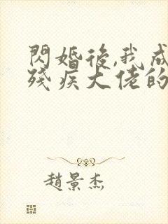 闪婚后,我成了残疾大佬的心尖宠