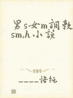 男s女m调教(sm,h小说