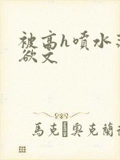 被高h喷水荡肉欲文