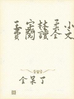 王宇林柔小说免费阅读全文最新章节