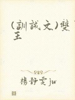 (训诫文)双男主封面