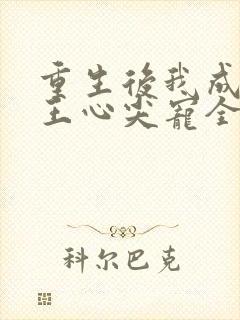 重生后我成了傻王心尖宠全文