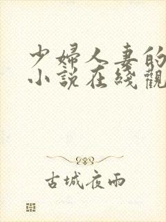 少妇人妻的欲望小说在线观看封面